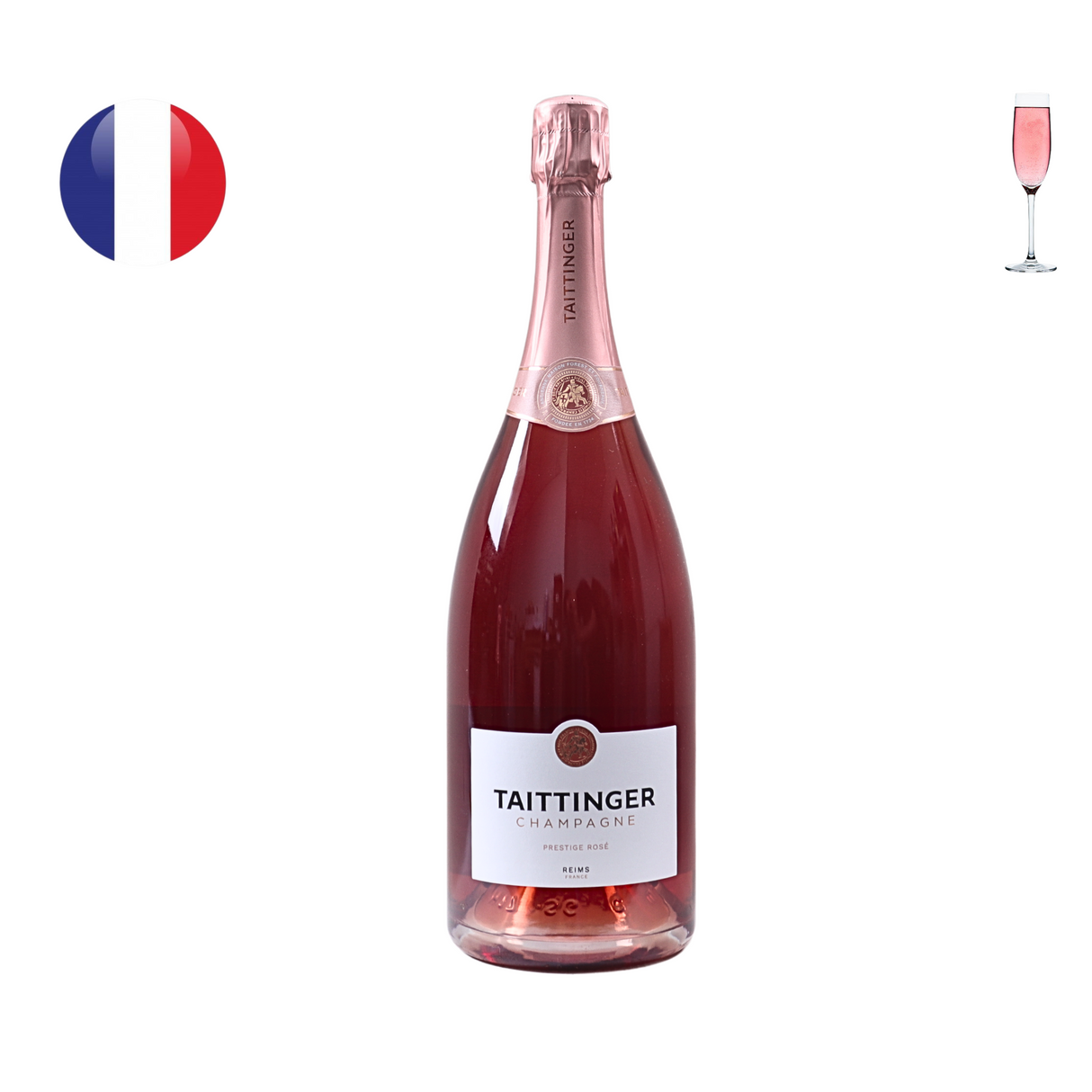 Taittinger Prestige Rose Brut N.V., 1.5L