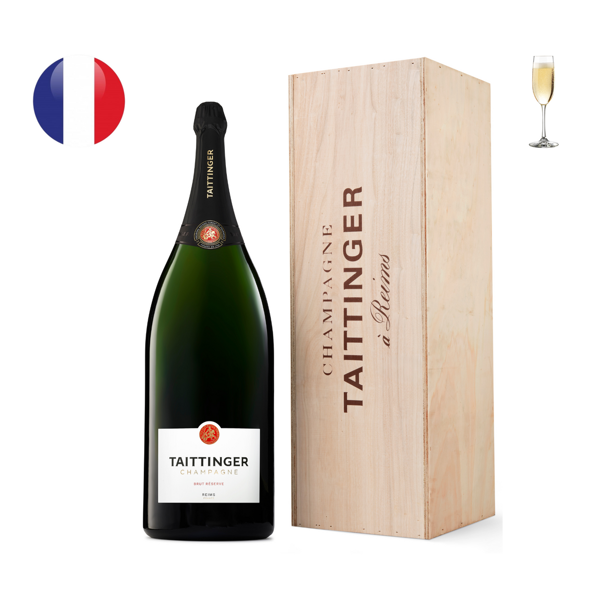 Taittinger Brut Reserve N.V, 6L
