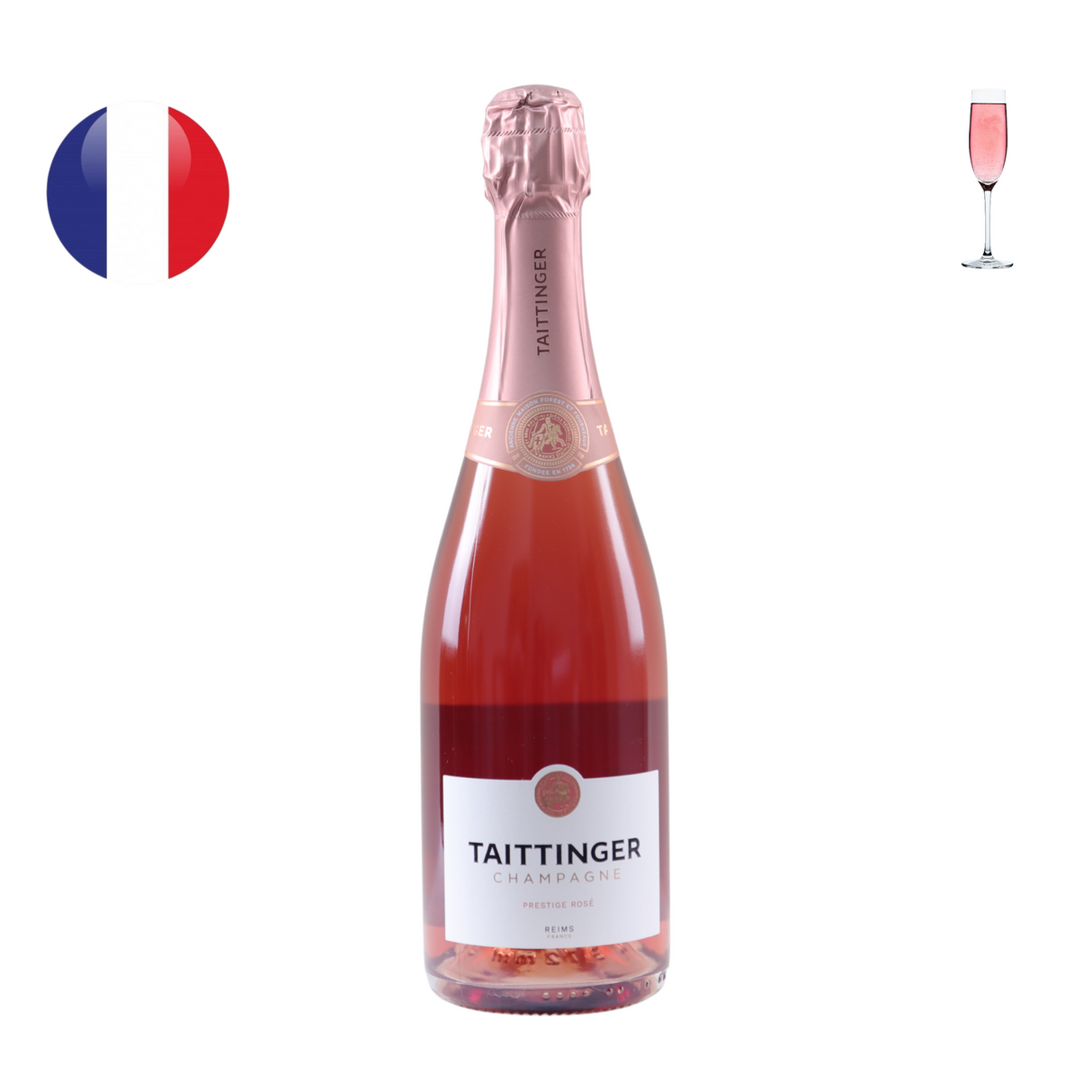 Taittinger Prestige Rose Brut N.VTaittinger Prestige Rose Brut N.V.