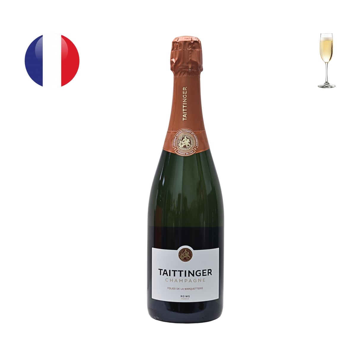 Taittinger Folies de la Marqueterie Brut NV