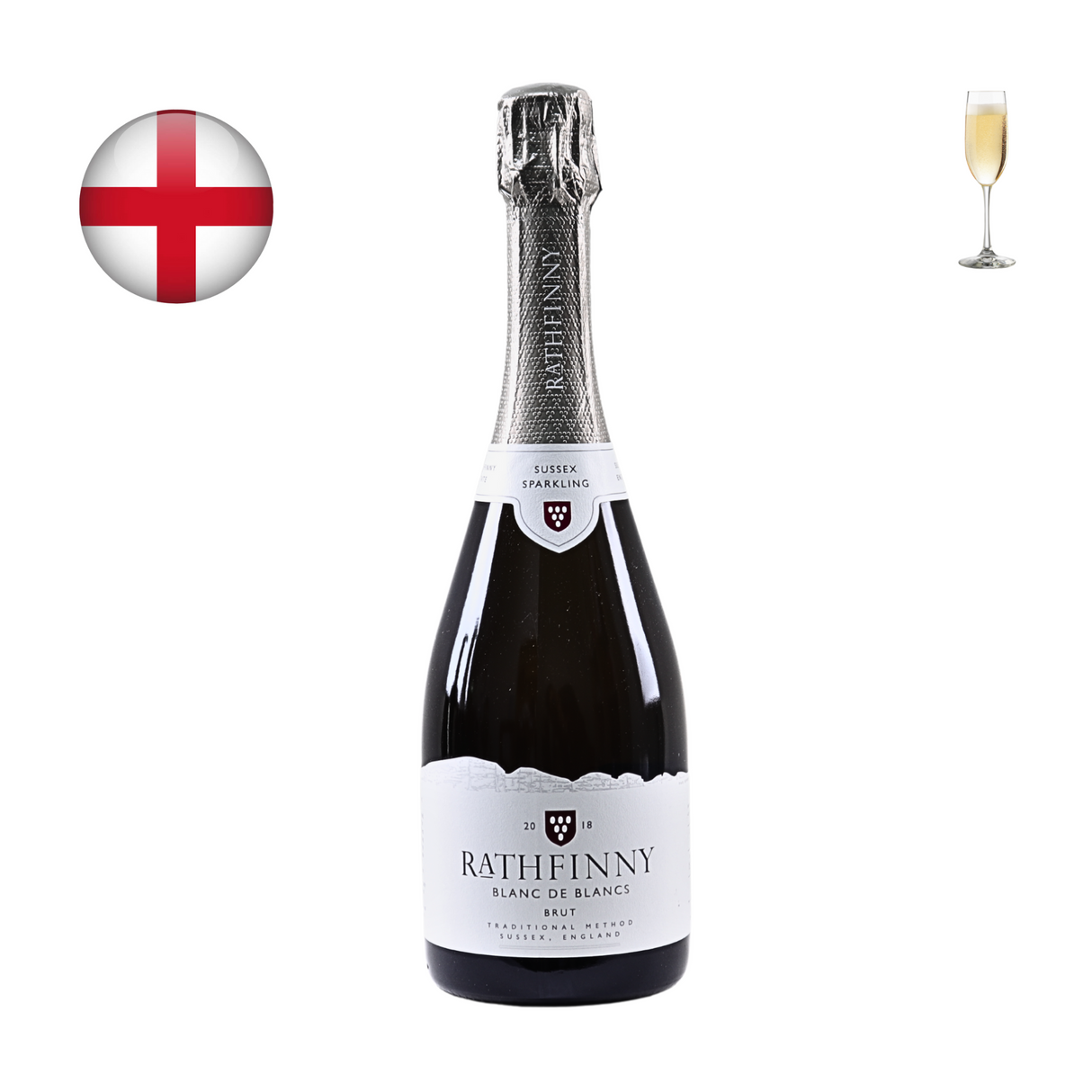 Rathfinny Blanc de Blancs Brut 2018