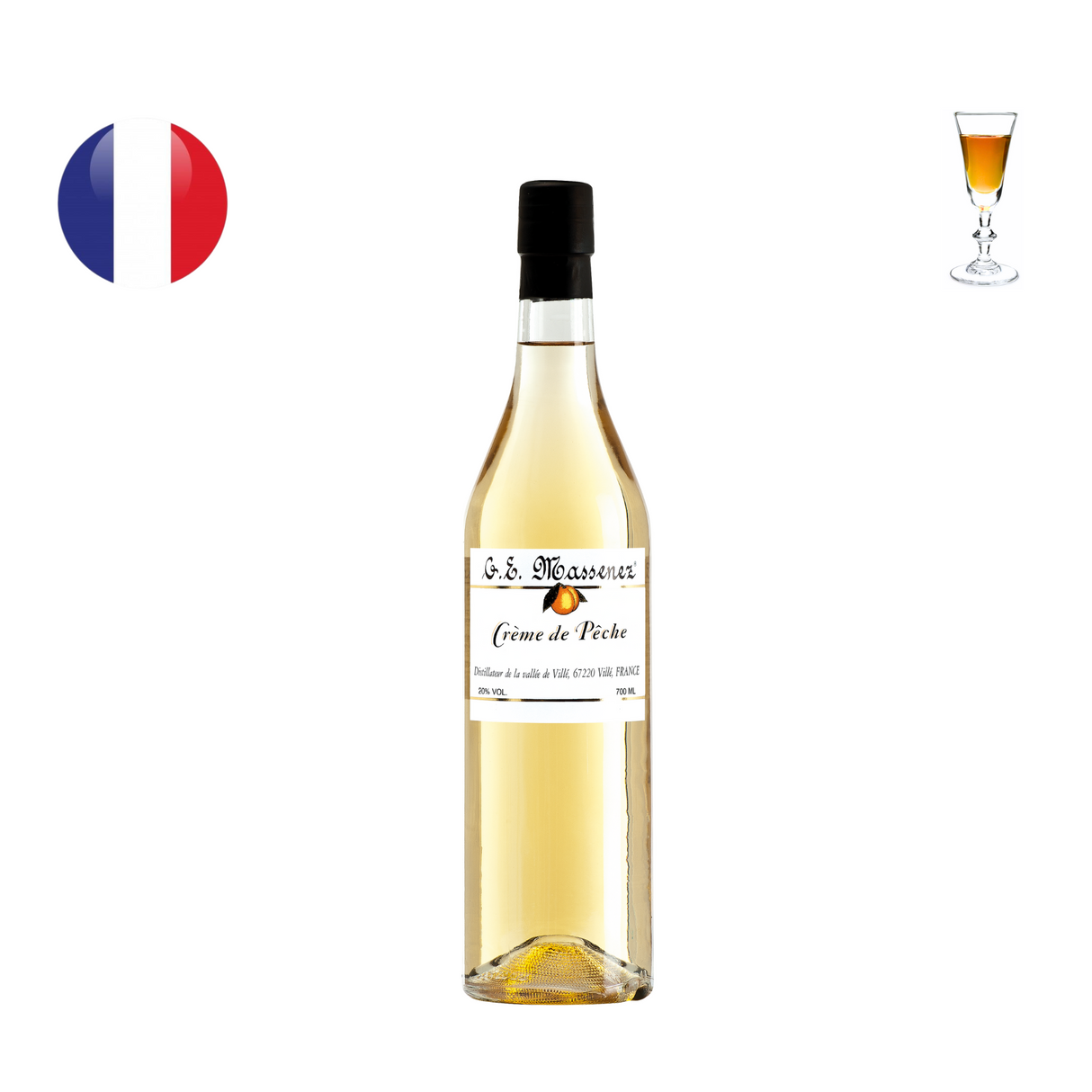 G.E. Massenez Creme de Peche
