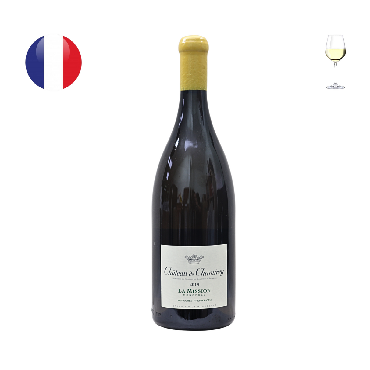 Chateau de Chamirey Mercurey 1er Cru "La Mission" Monopole Blanc 2019