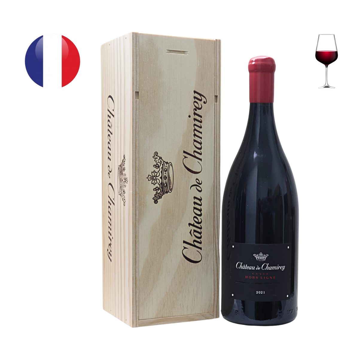 Chateau de Chamirey Mercurey “Cuvee Hors Ligne” 红葡萄酒 2021 年,1.5L(国标)