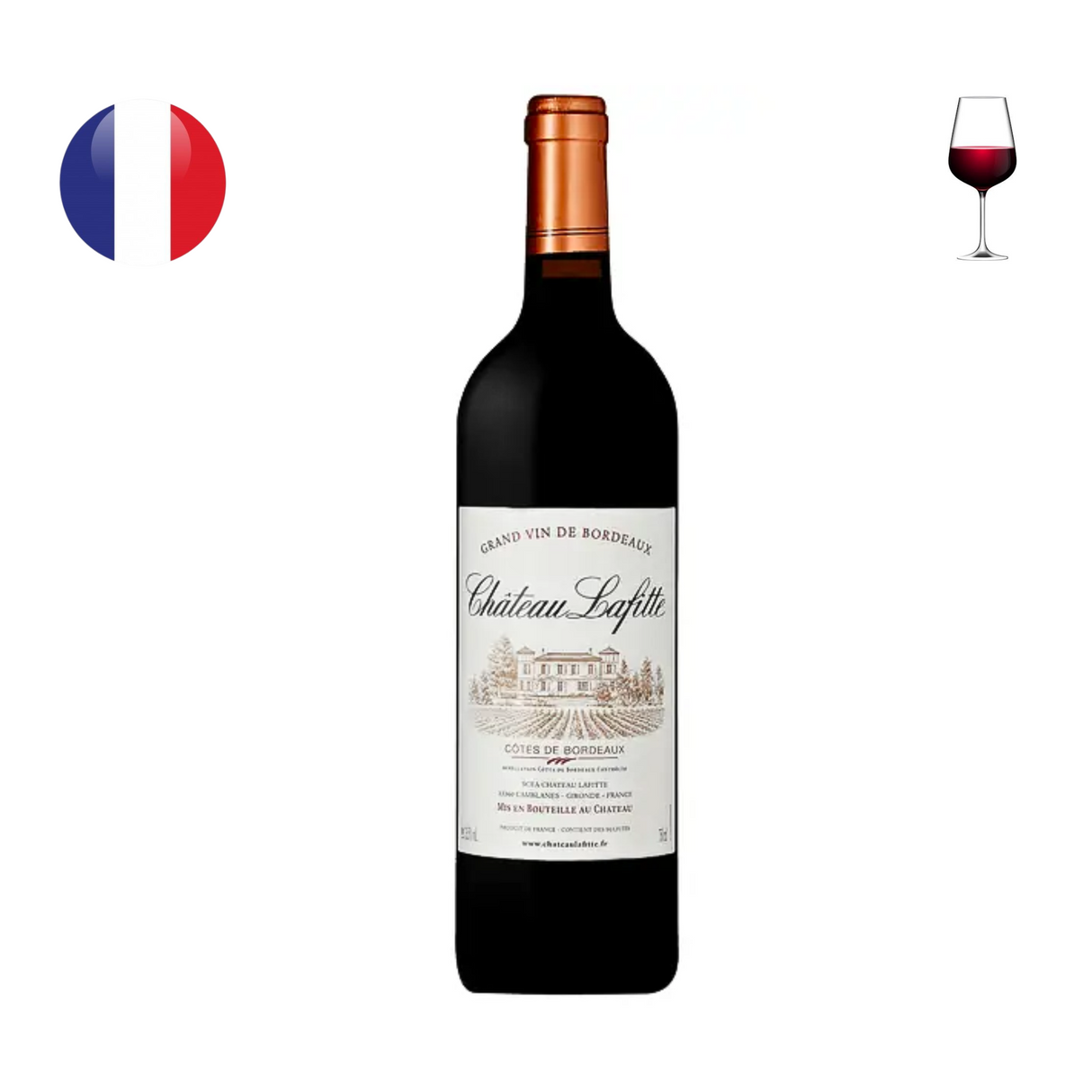Chateau Lafitte, Cotes de Bordeaux 2016