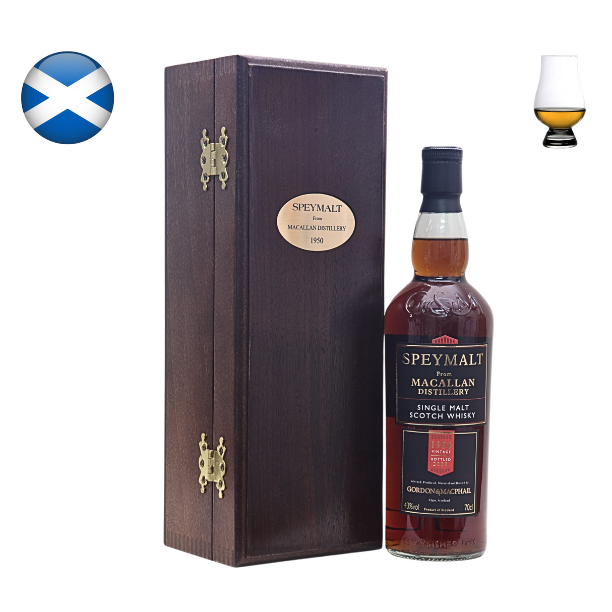 Macallan 1950 "Speymalt" G&M (bottled 2009)