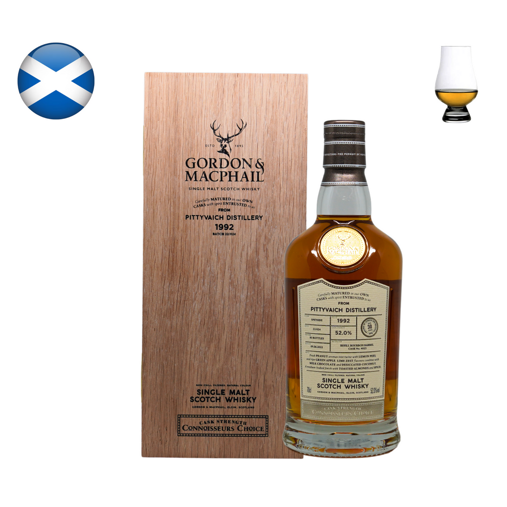 Gordon & MacPhail The Recollection Series "Connoisseurs Choice" Pittyvaich 1992, 30 Year Old