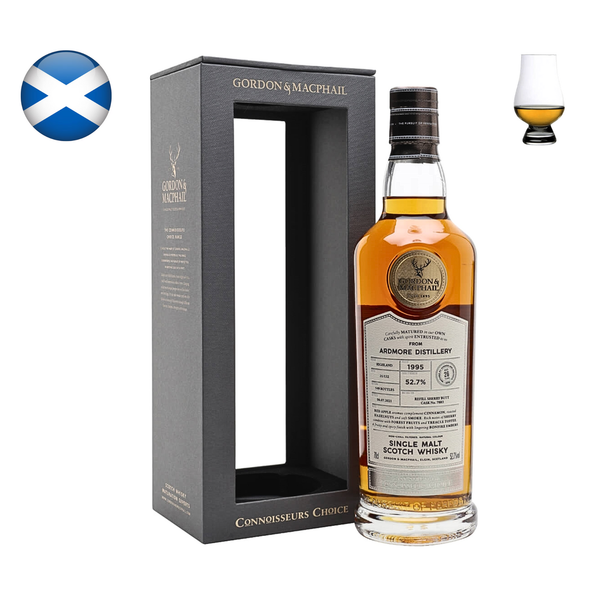 Ardmore 1995, 26 Year Old "Connoisseurs Choice" G&M