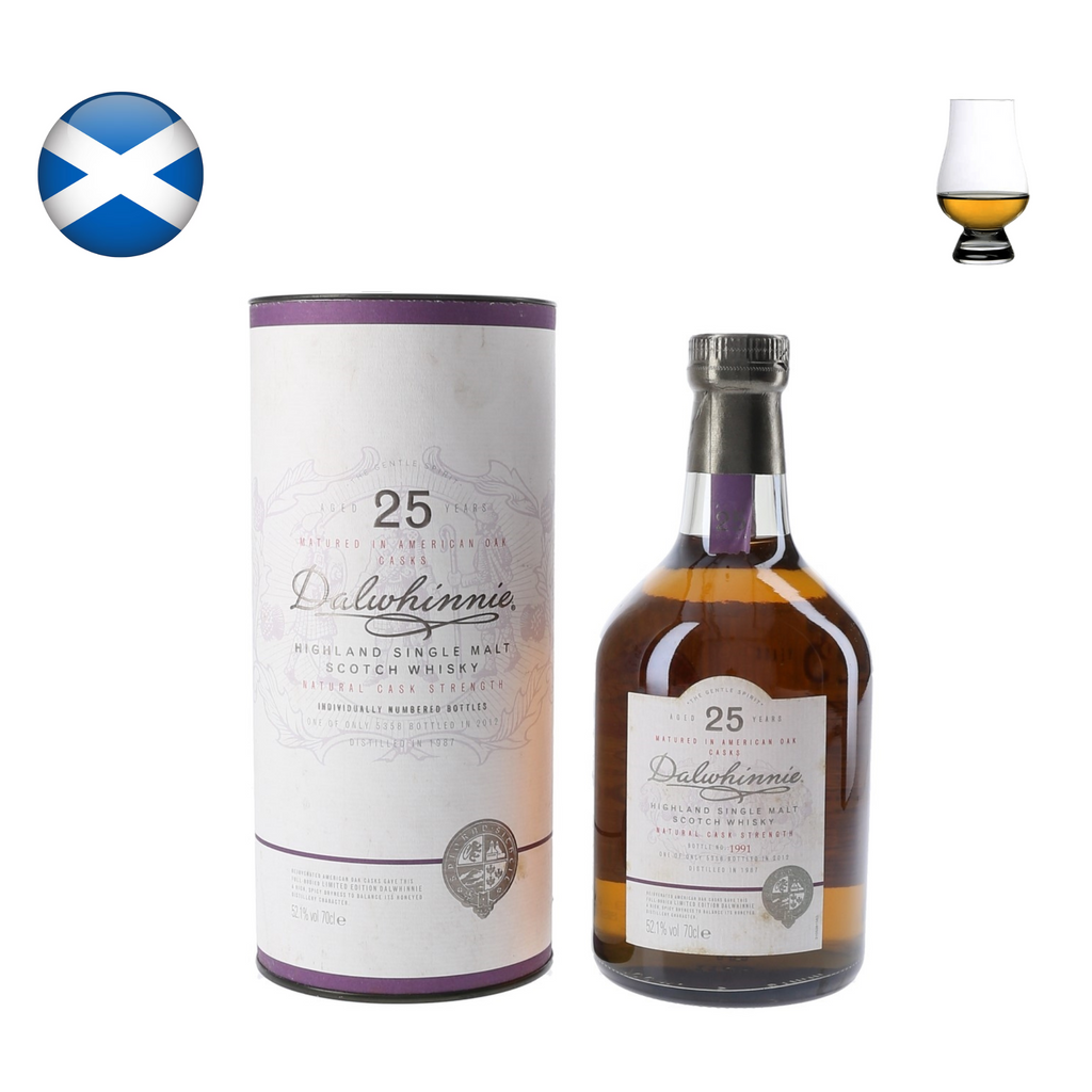 Dalwhinnie 25 Year Old Natural Cask Strength