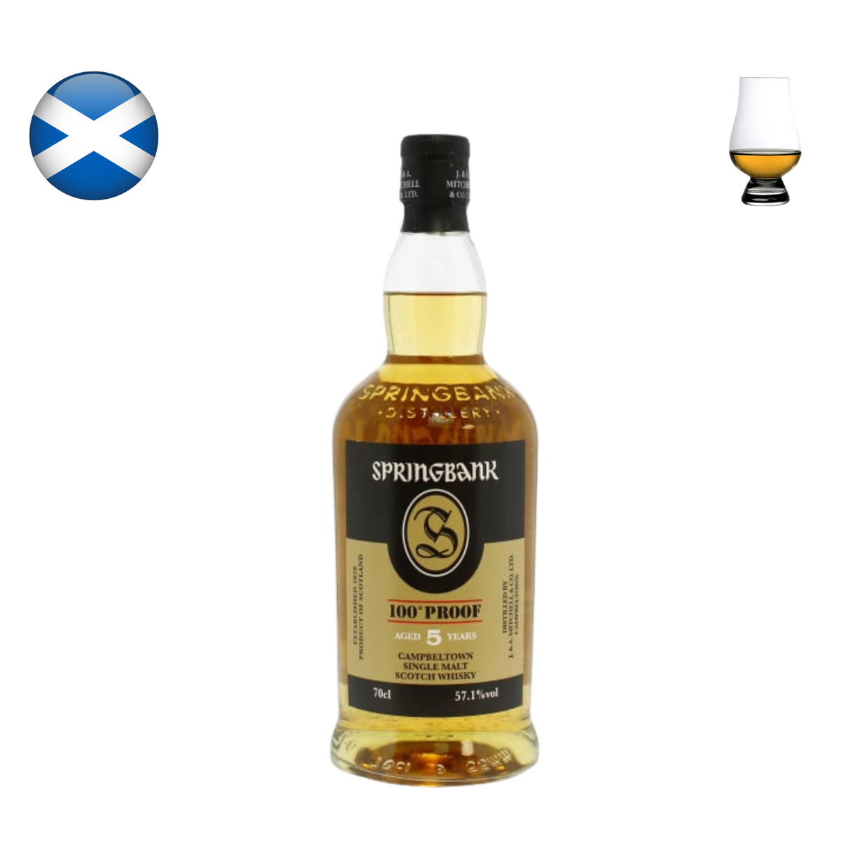 Springbank 5 Year Old 100 Proof