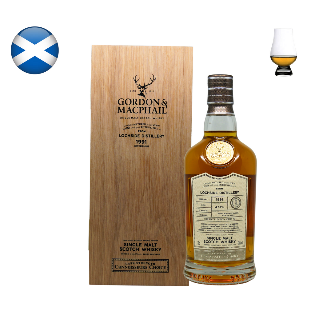 Gordon & MacPhail The Recollection Series #2 "Connoisseurs Choice" Lochside 1991, 31 Year Old
