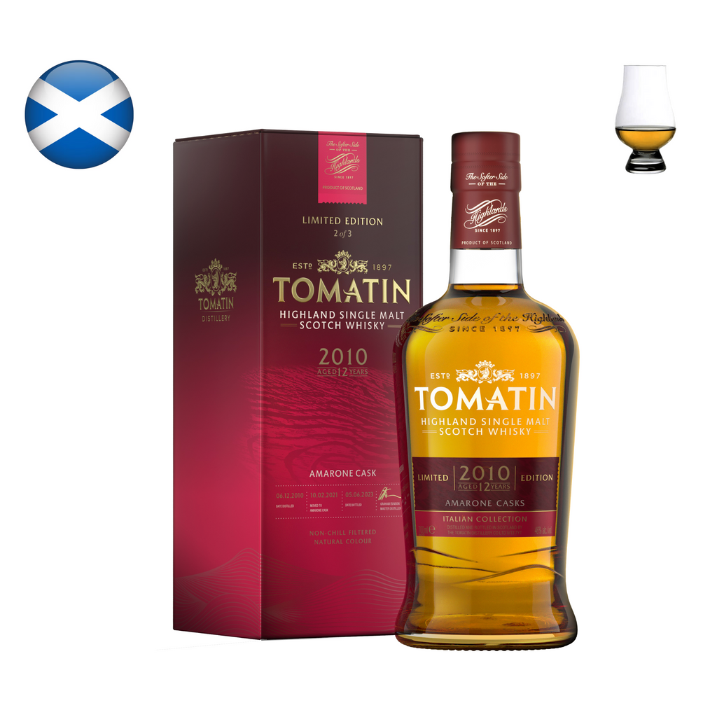 Tomatin "Italian Collection" Amarone Casks 2010, 12 Year Old