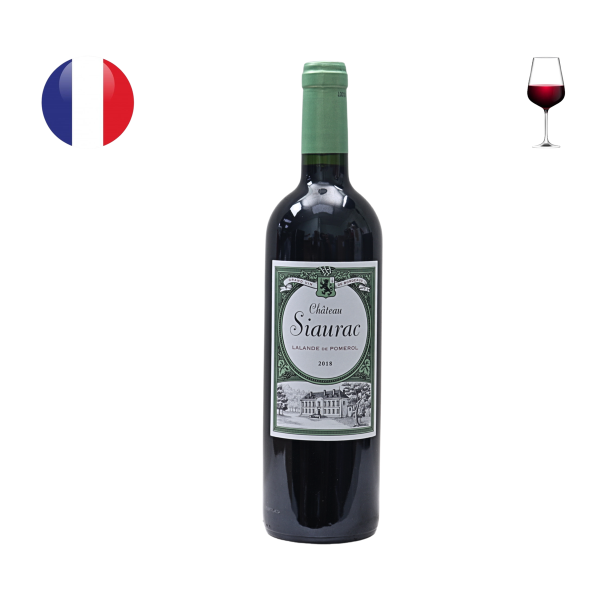 Chateau Siaurac 2018, 750ml
