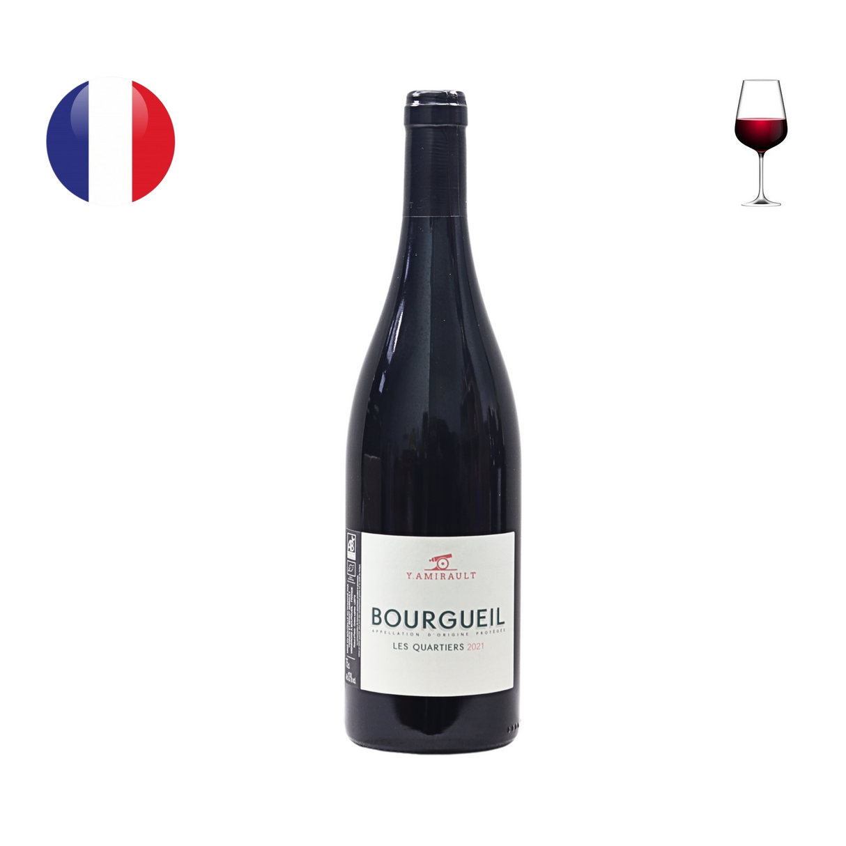 Yannick Amirault Bourgeuil "Les Quartiers" 2021