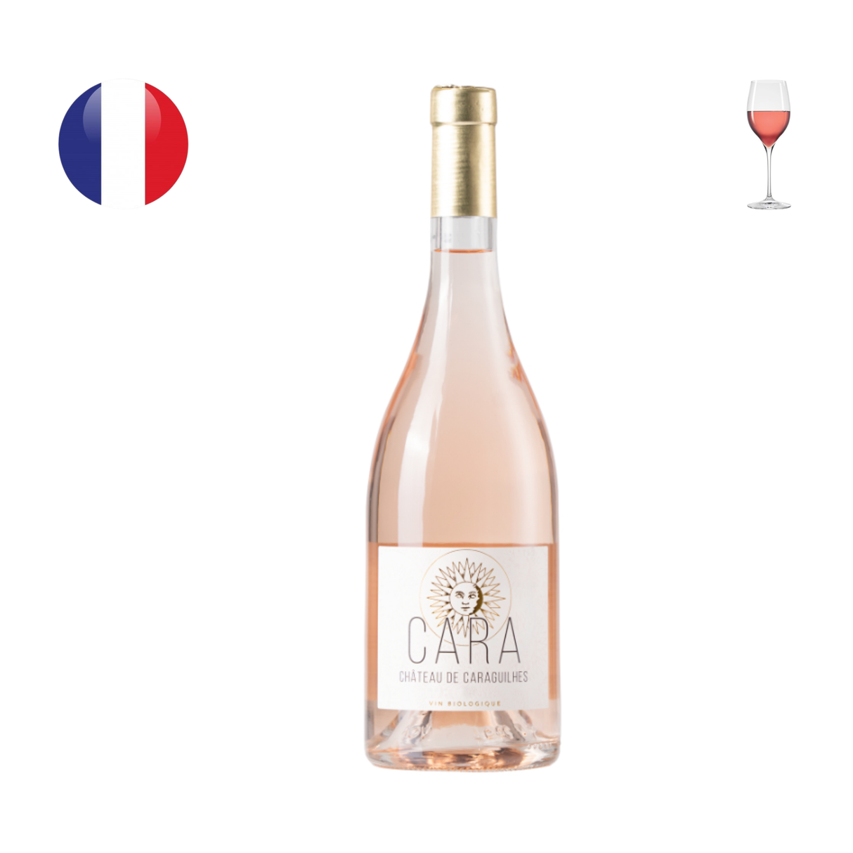 Chateau de Caraguilhes "Cara de Caraguilhes" Rose 2025