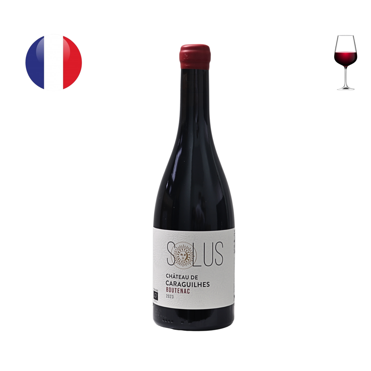 Chateau de Caraguilhes "Solus" Corbieres Rouge 2023, 750ml