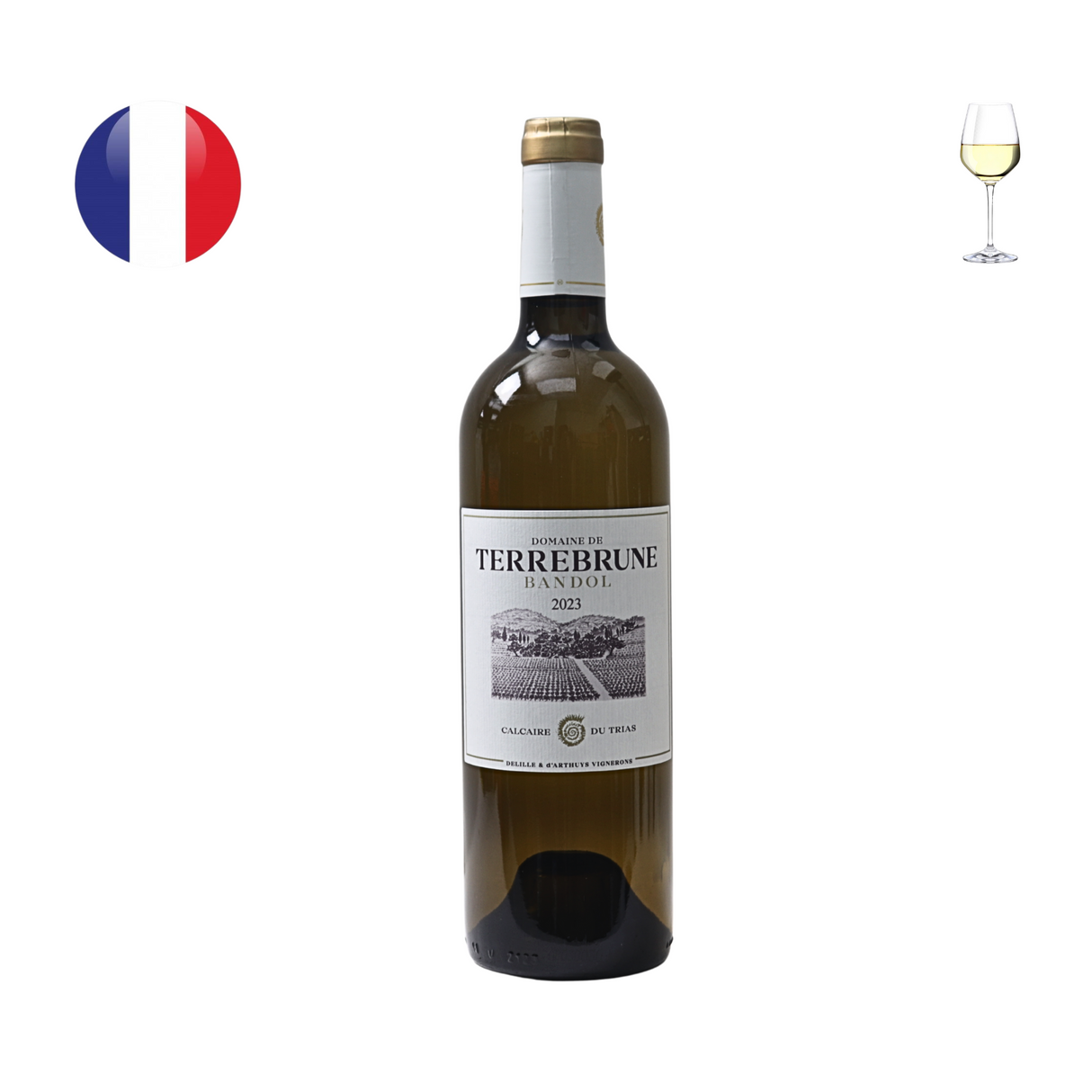 Domaine de Terrebrune Bandol Blanc 2023