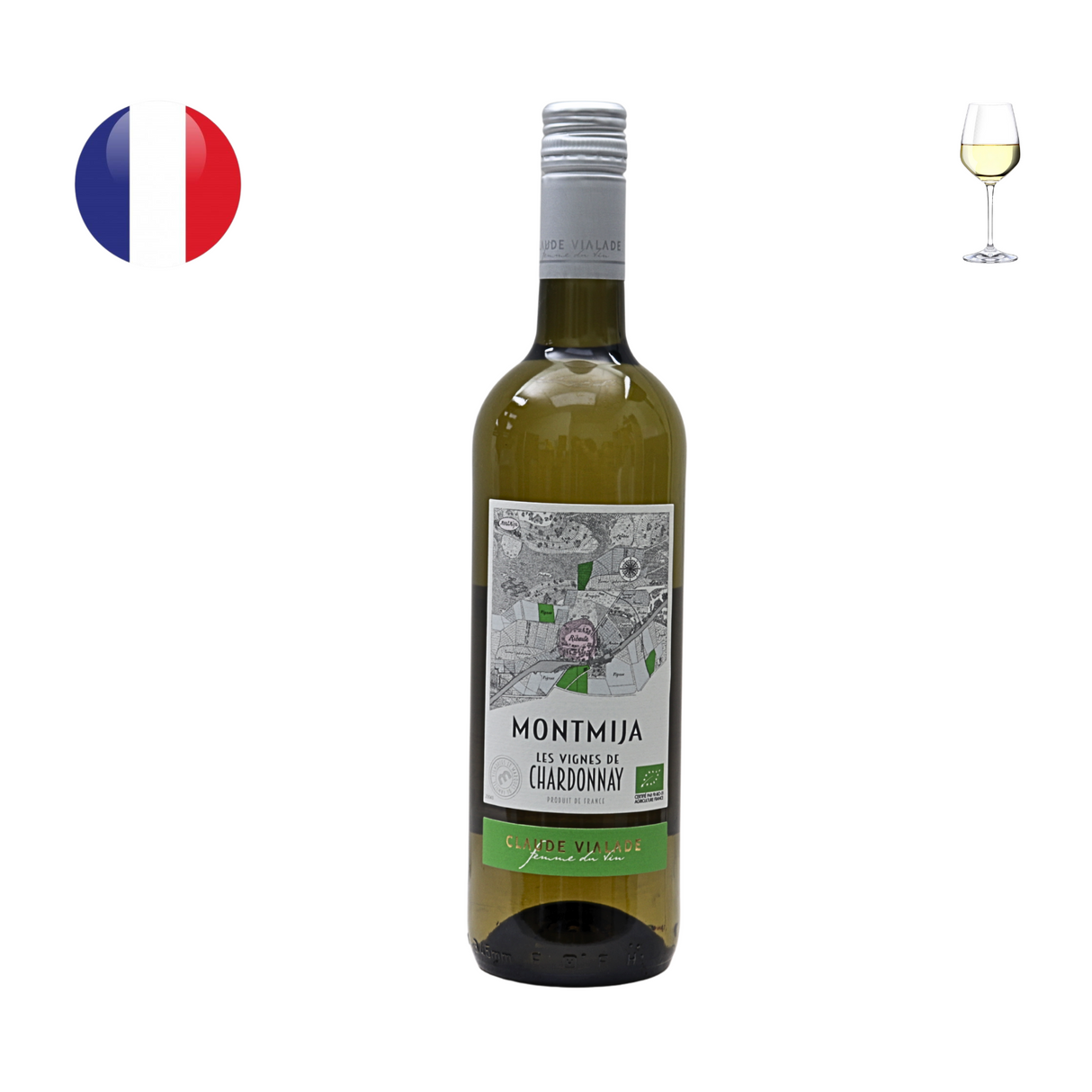 Les Domaines Auriol "Montmija" Chardonnay Pays d'Oc IGP 2022