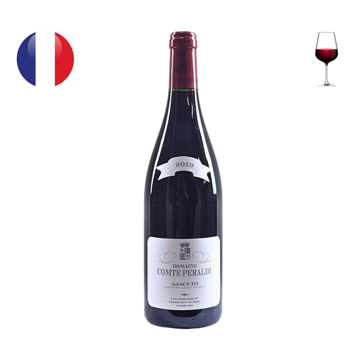 Domaine Comte Peraldi Ajaccio Rouge 2019