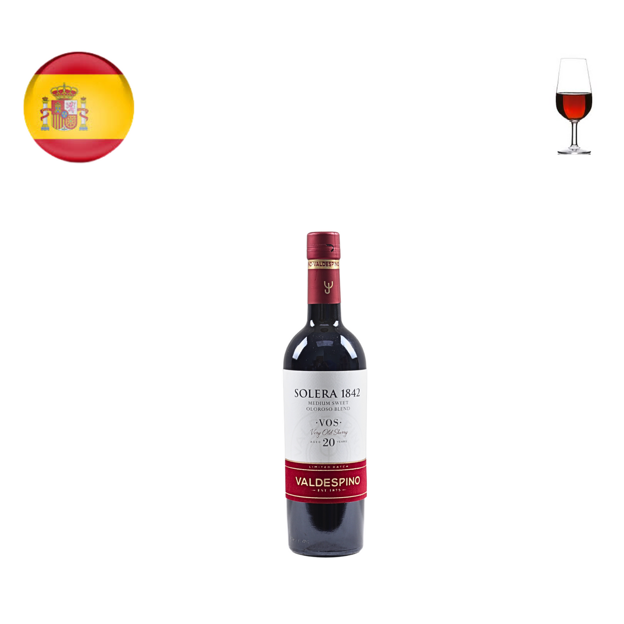 Valdespino "Solera 1842" Oloroso Dulce VOS Sherry