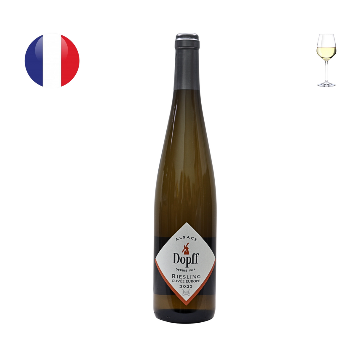 Dopff au Moulin Riesling Cuvee Europe 2023