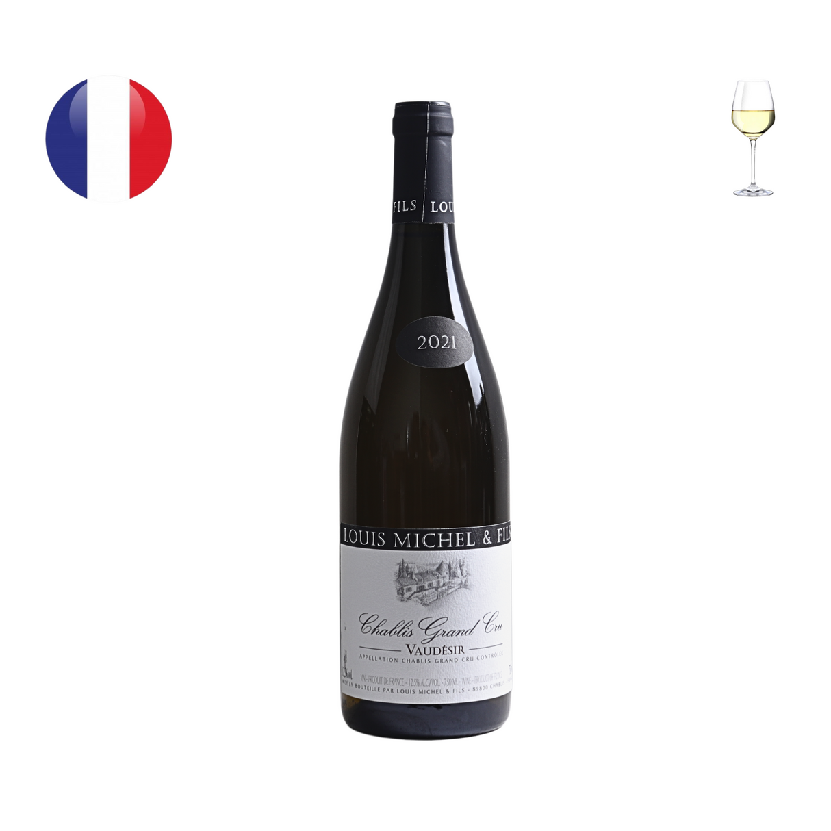 Domaine Louis Michel & Fils Chablis Grand Cru "Vaudesir" 2021