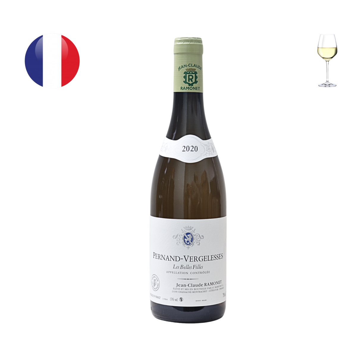 Ramonet Pernand Vergelesses Belles Filles Blanc 2020