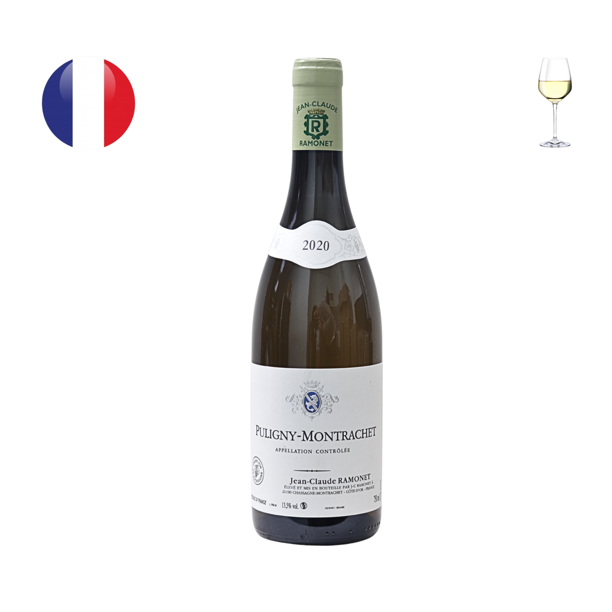 拉莫奈普利尼蒙哈榭酒庄2020 年，750 毫升– Grape n Grain