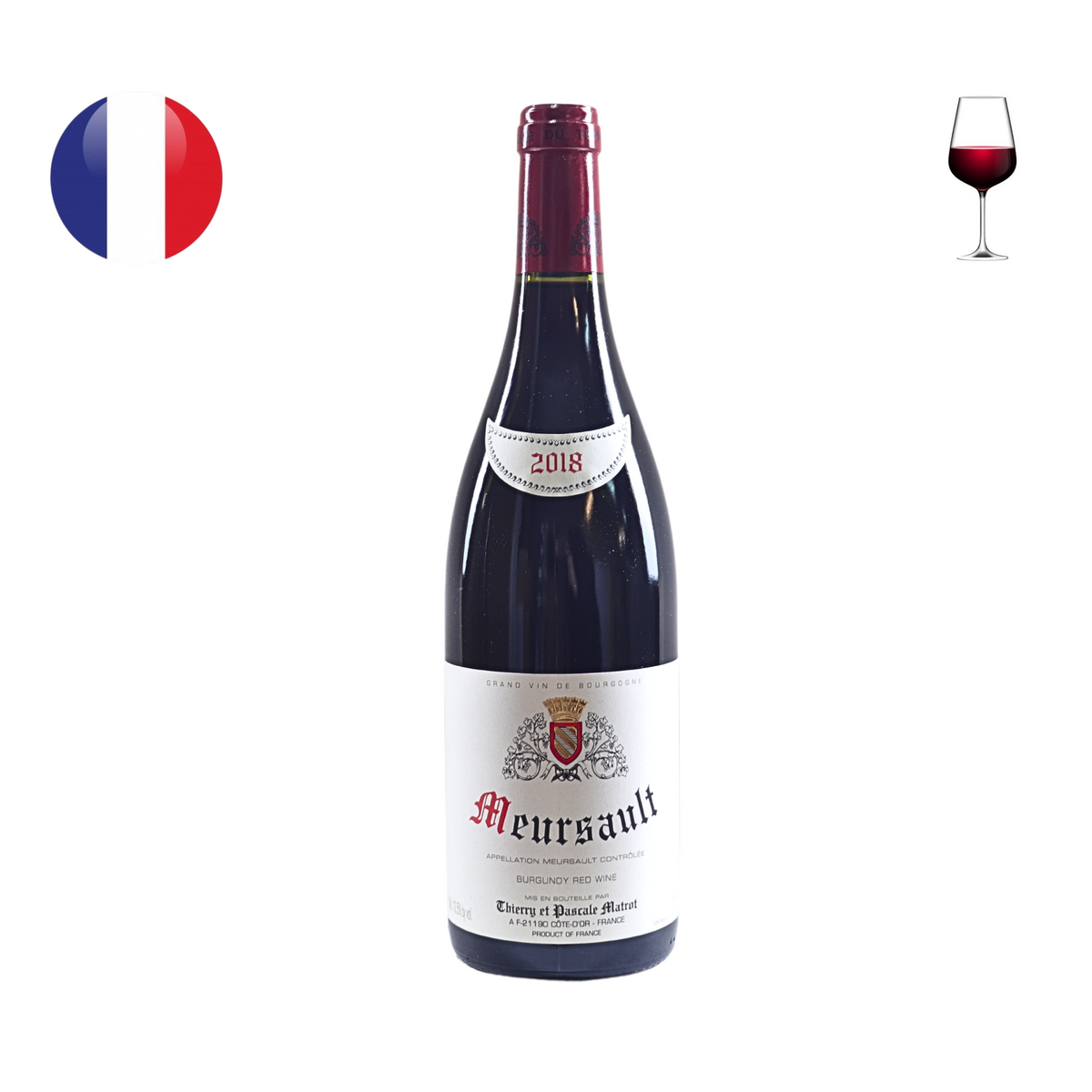 Domaine Matrot Meursault Rouge 2018, 750ml – Grape n Grain