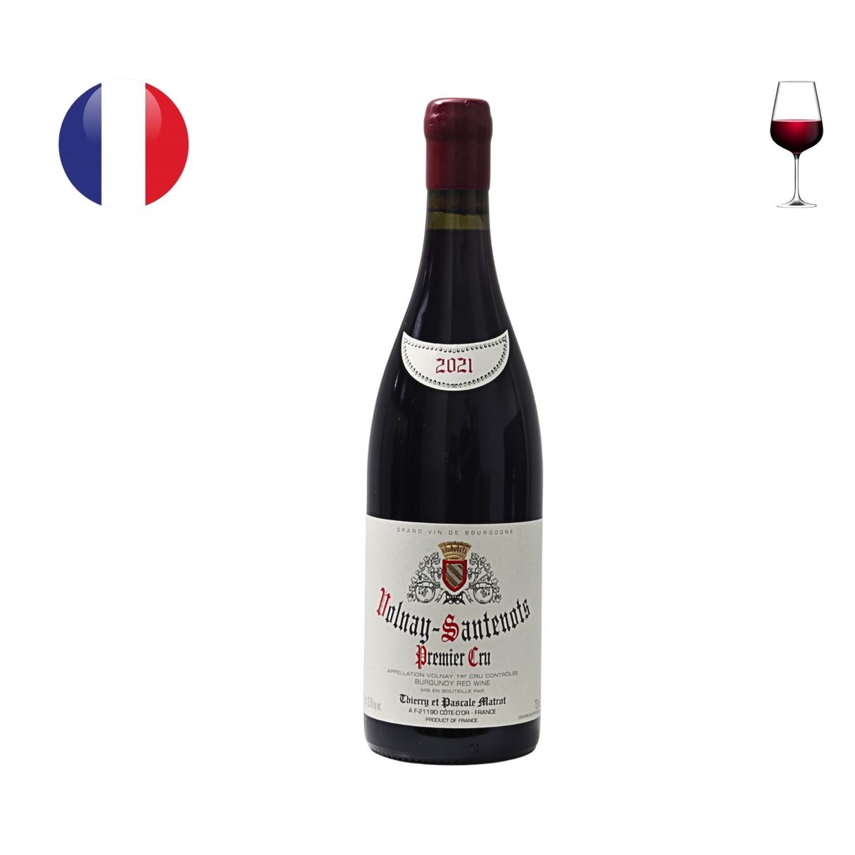 Domaine Matrot Volnay 1er Cru "Santenots" 2021, 750ml