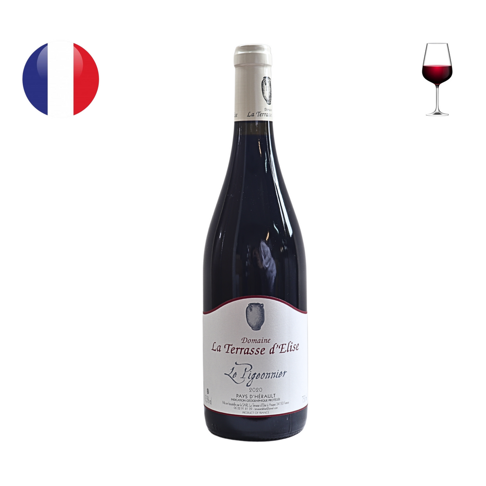 Domaine La Terrasse d'Elise "Le Pigeonnier" IGP Pays d'Herault Rouge 2020