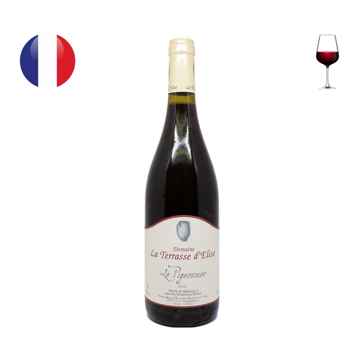 Domaine La Terrasse d'Elise "Le Pigeonnier" 2021