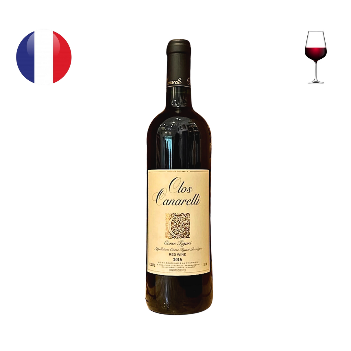 Clos Canarelli Corse Figari Rouge 2015