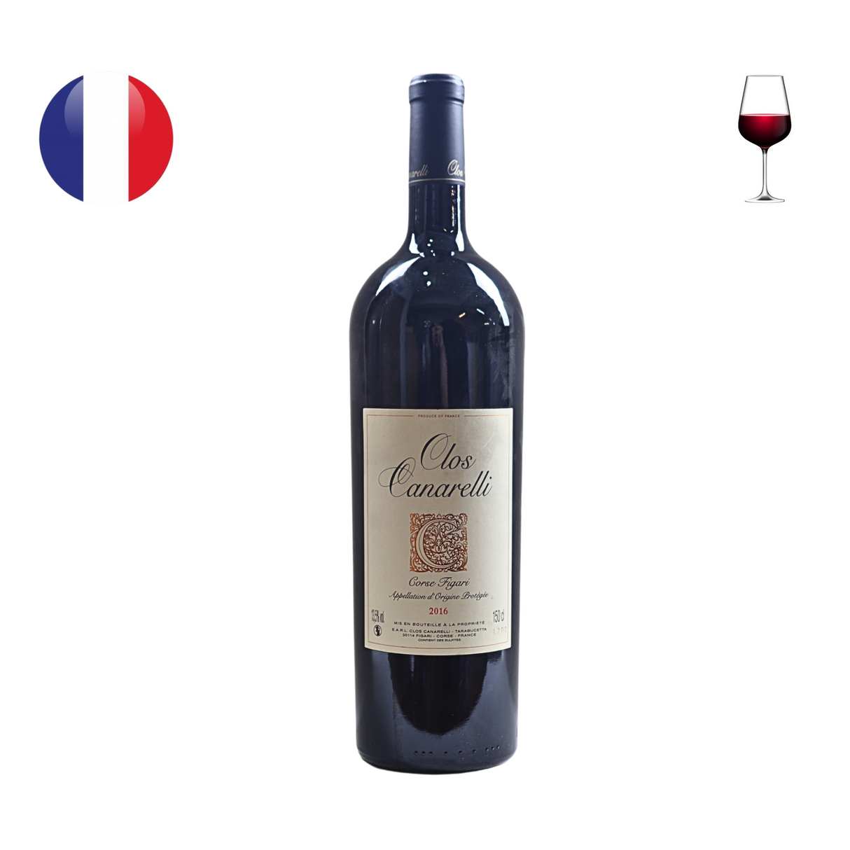 Clos Canarelli Corse Figari Rouge 2016