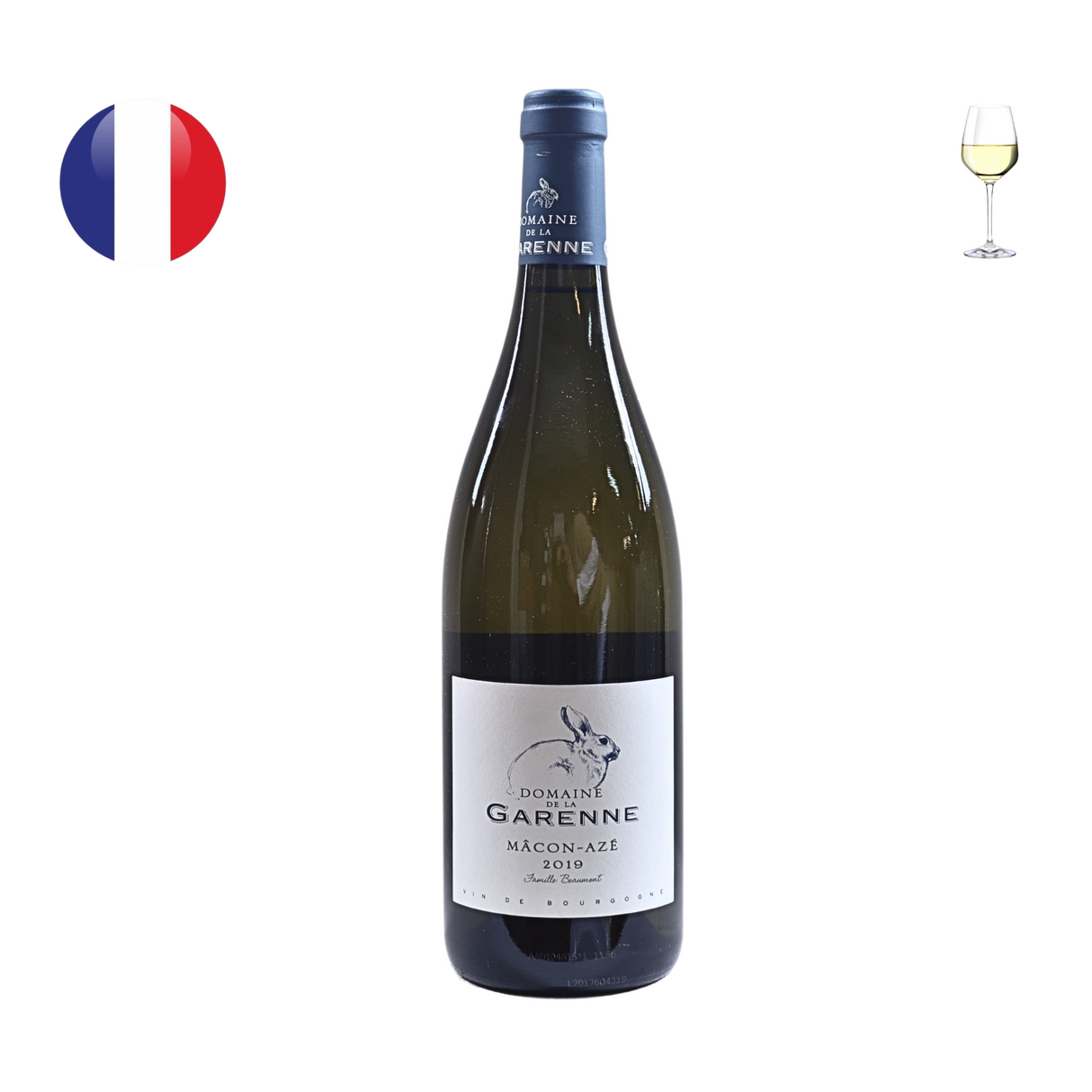 Domaine de la Garenne Macon Aze Blanc 2019