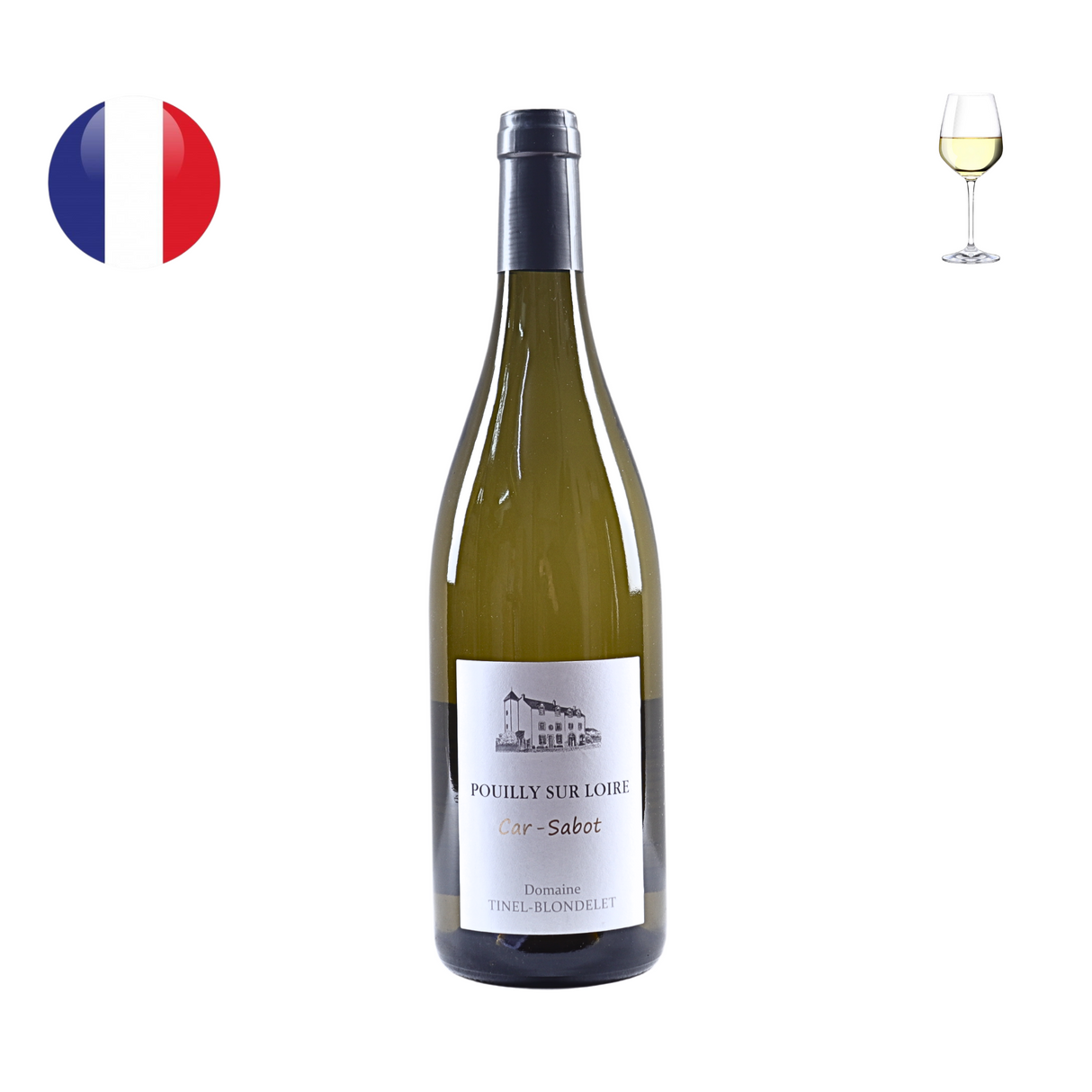 Domaine Tinel Blondelet Pouilly sur Loire Chasselas Blanc 2022