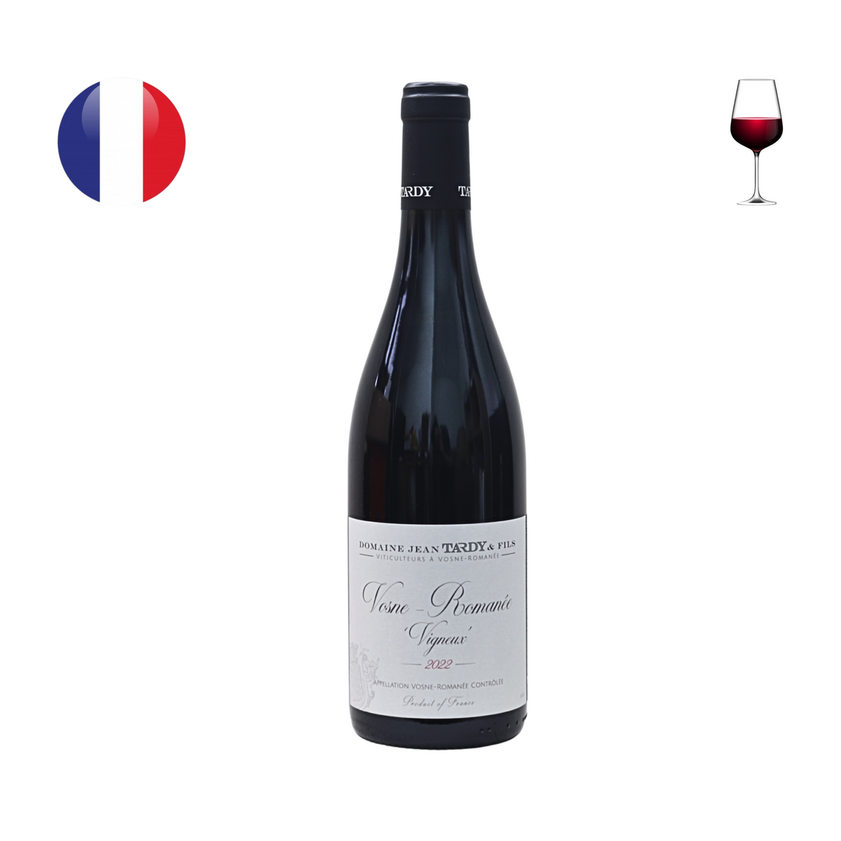 Domaine Jean Tardy Vosne Romanee "Vigneux" 2022, 750ml