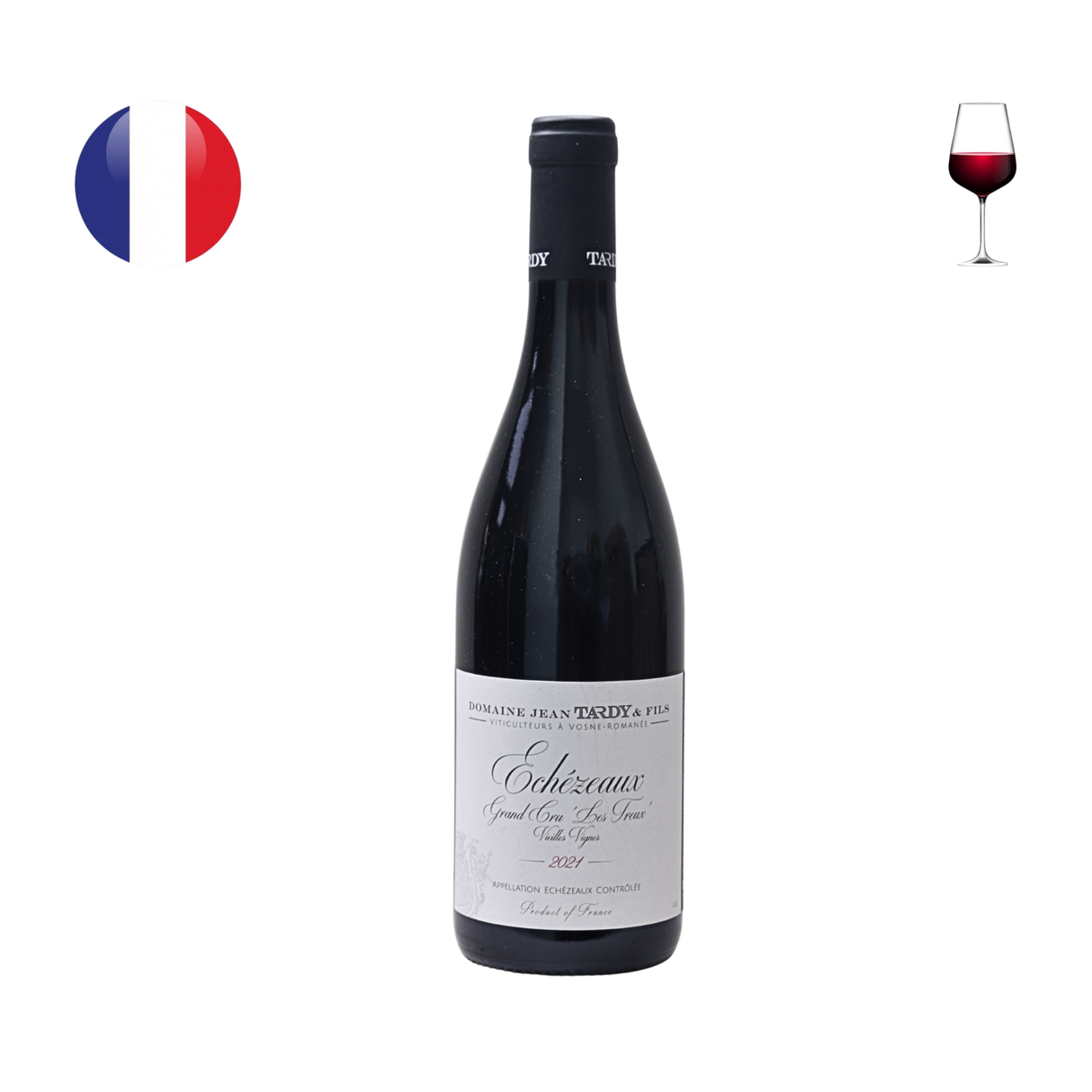Domaine Jean Tardy Echezeaux Grand Cru "Les Treux" V.V. 2021, 750ml