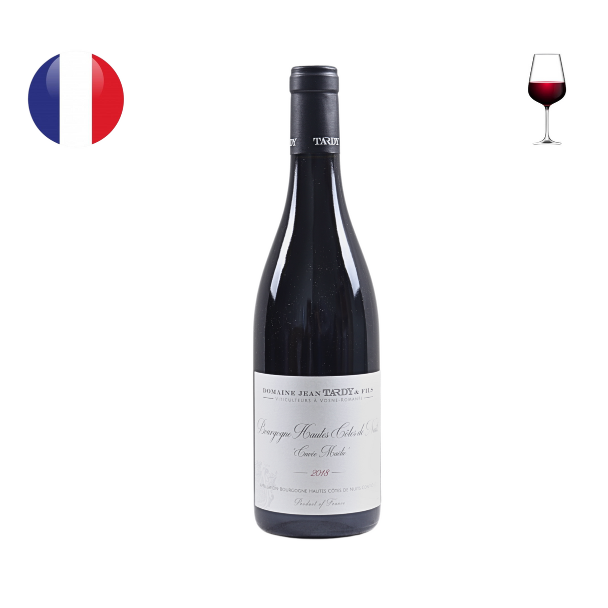 Domaine Jean Tardy Bourgogne Hautes Cotes de Nuits "Cuvee Maelie" 2018