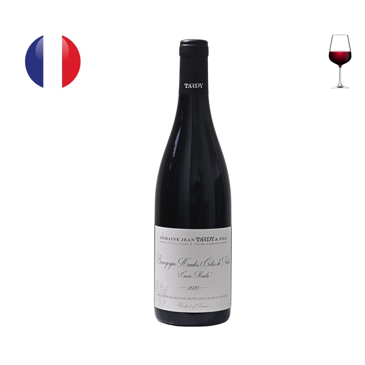 Domaine Jean Tardy Bourgogne Hautes Cotes de Nuits "Cuvee Maelie" 2020, 750ml