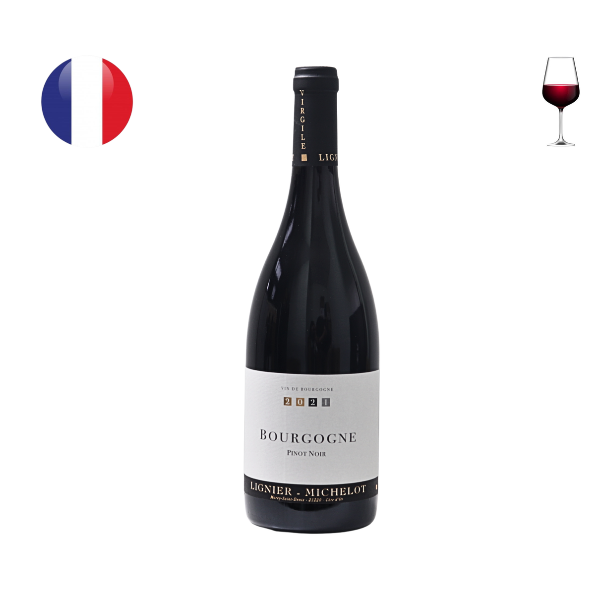 Domaine Lignier Michelot Bourgogne Pinot Noir 2021, 750ml