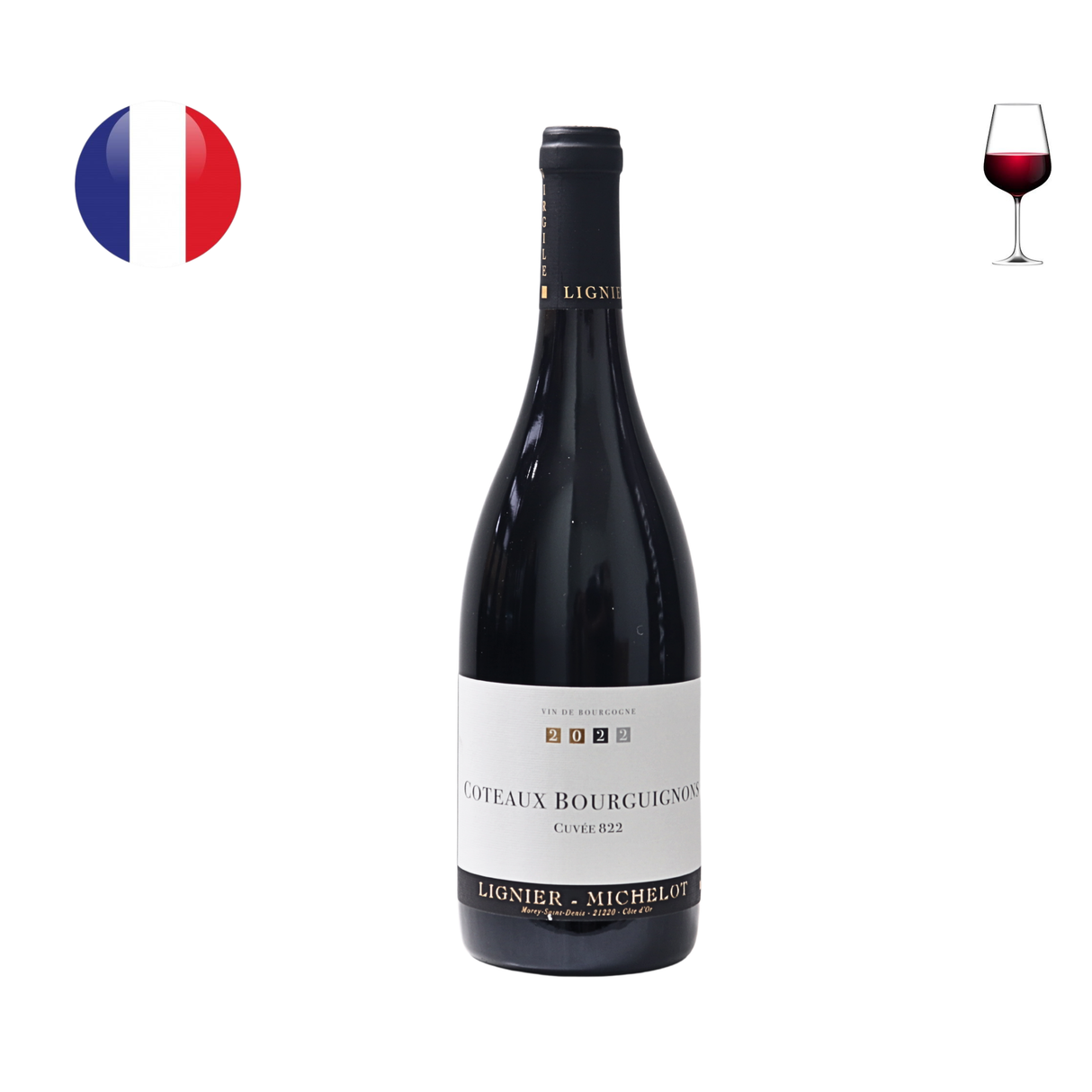 Domaine Lignier Michelot Coteaux Bourguignons 2022, 750ml