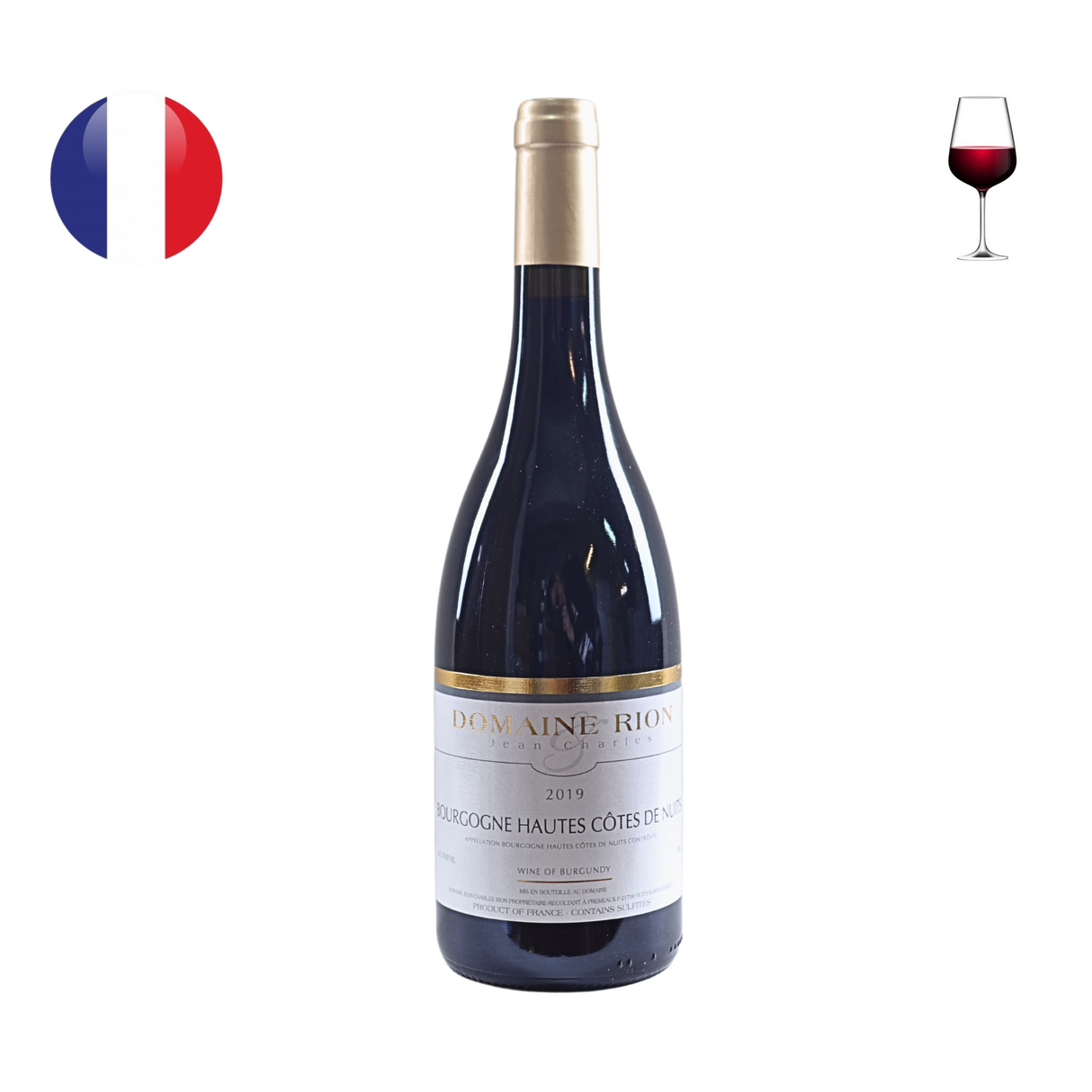 Domaine JC Rion Bourgogne Hautes Cotes de Nuits 2019