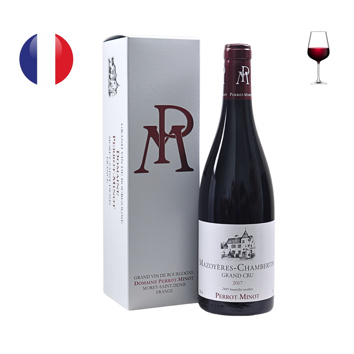 Domaine Perrot Minot Mazoyeres Chambertin Grand Cru 2017