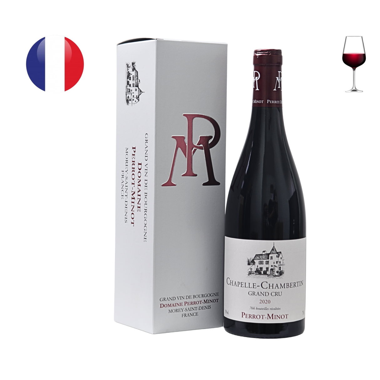 Domaine Perrot Minot Chapelle Chambertin Grand Cru 2020, 750ml
