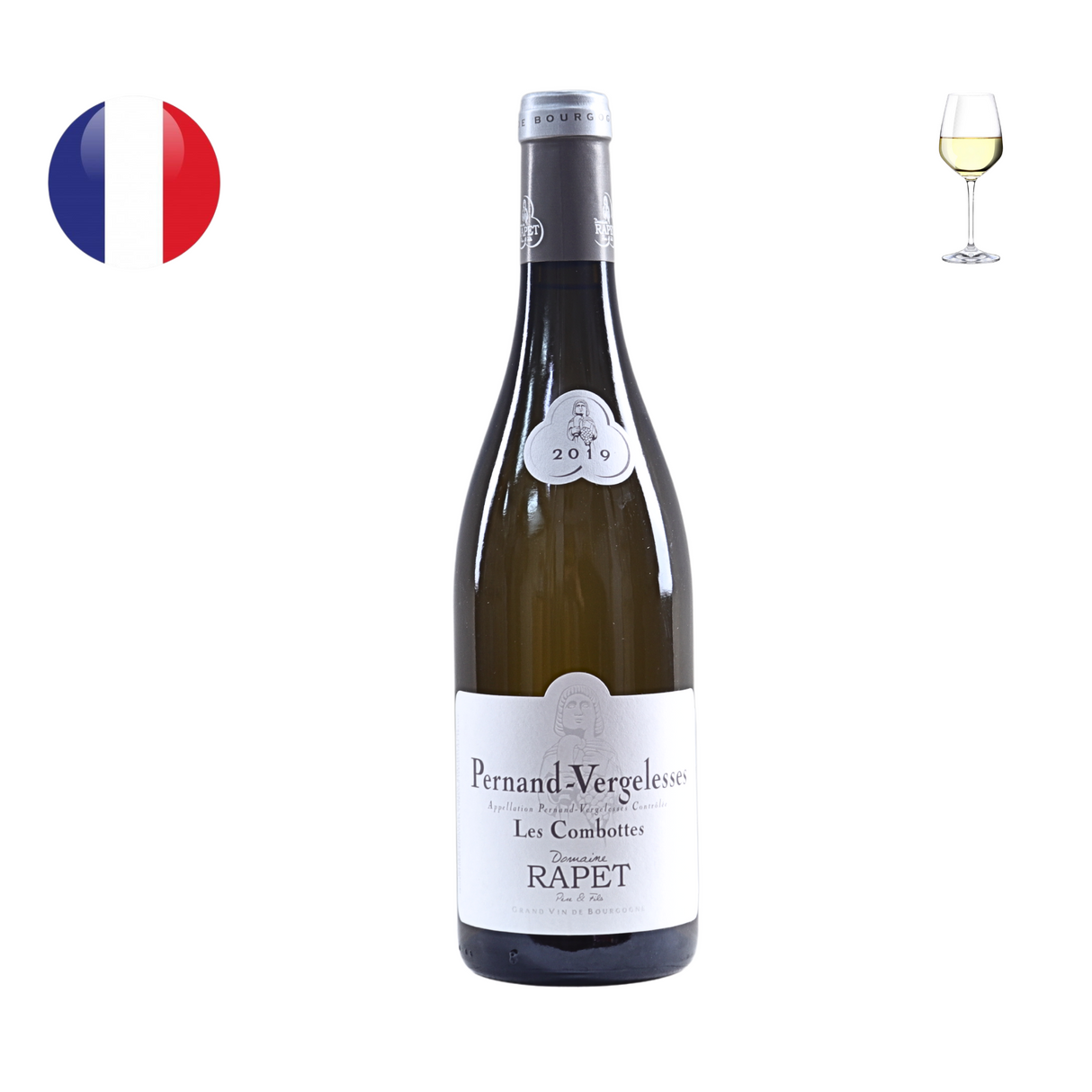 Domaine Rapet Pernand Vergelesses Blanc "Les Combottes" 2019