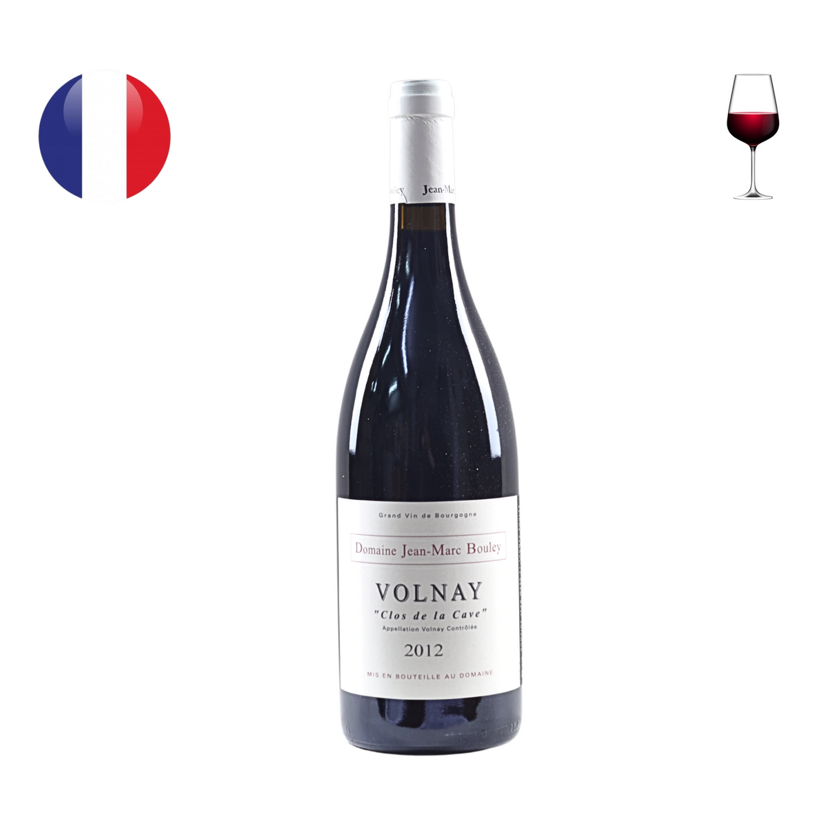 Domaine Jean-Marc Bouley Volnay "Clos de la Cave" 2012