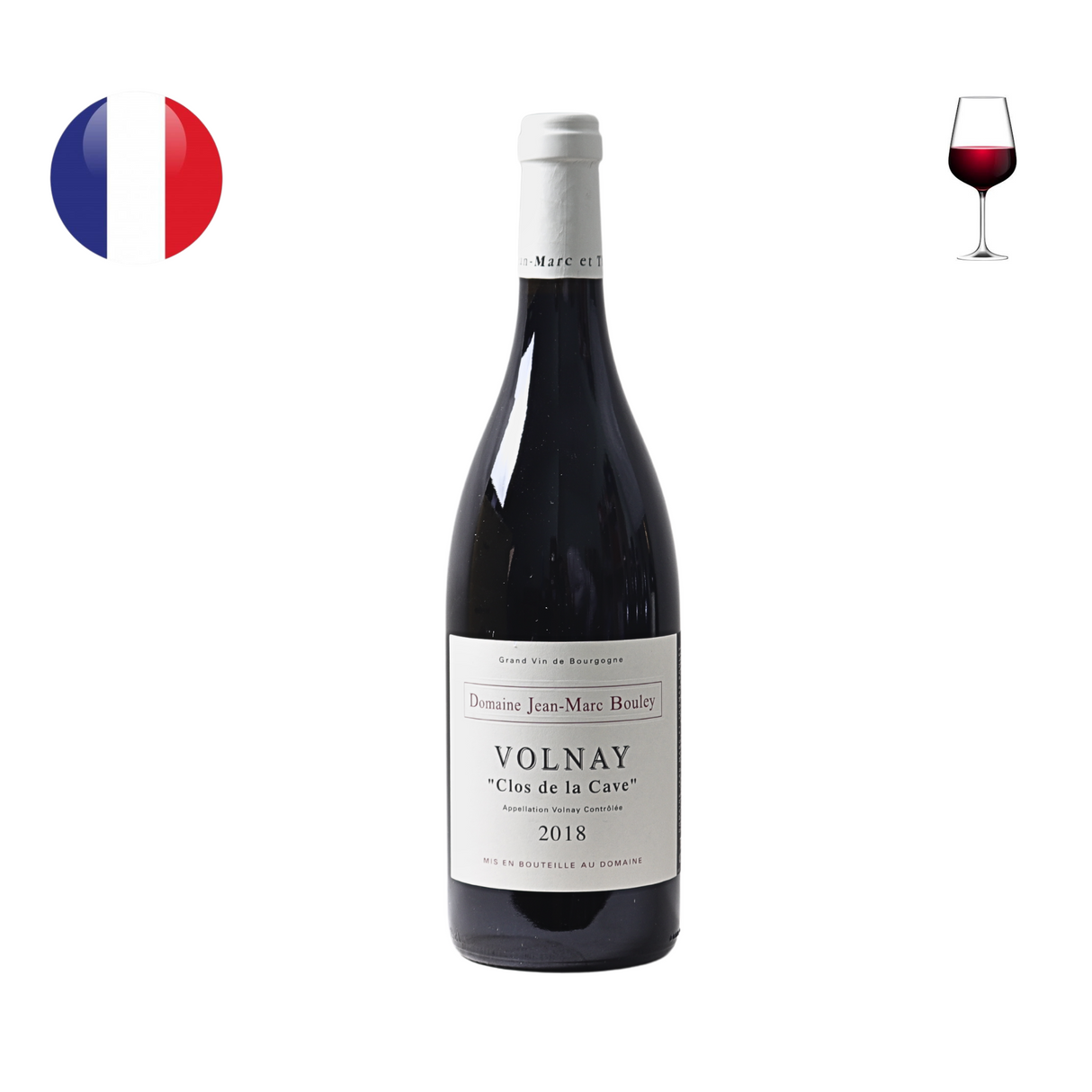 Domaine Jean-Marc Bouley Volnay "Clos de la Cave" 2018