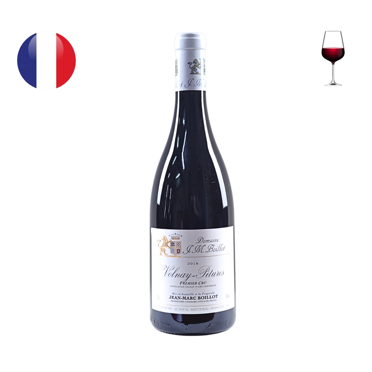 Domaine Jean-Marc Boillot Volnay 1er Cru "Pitures" 2018