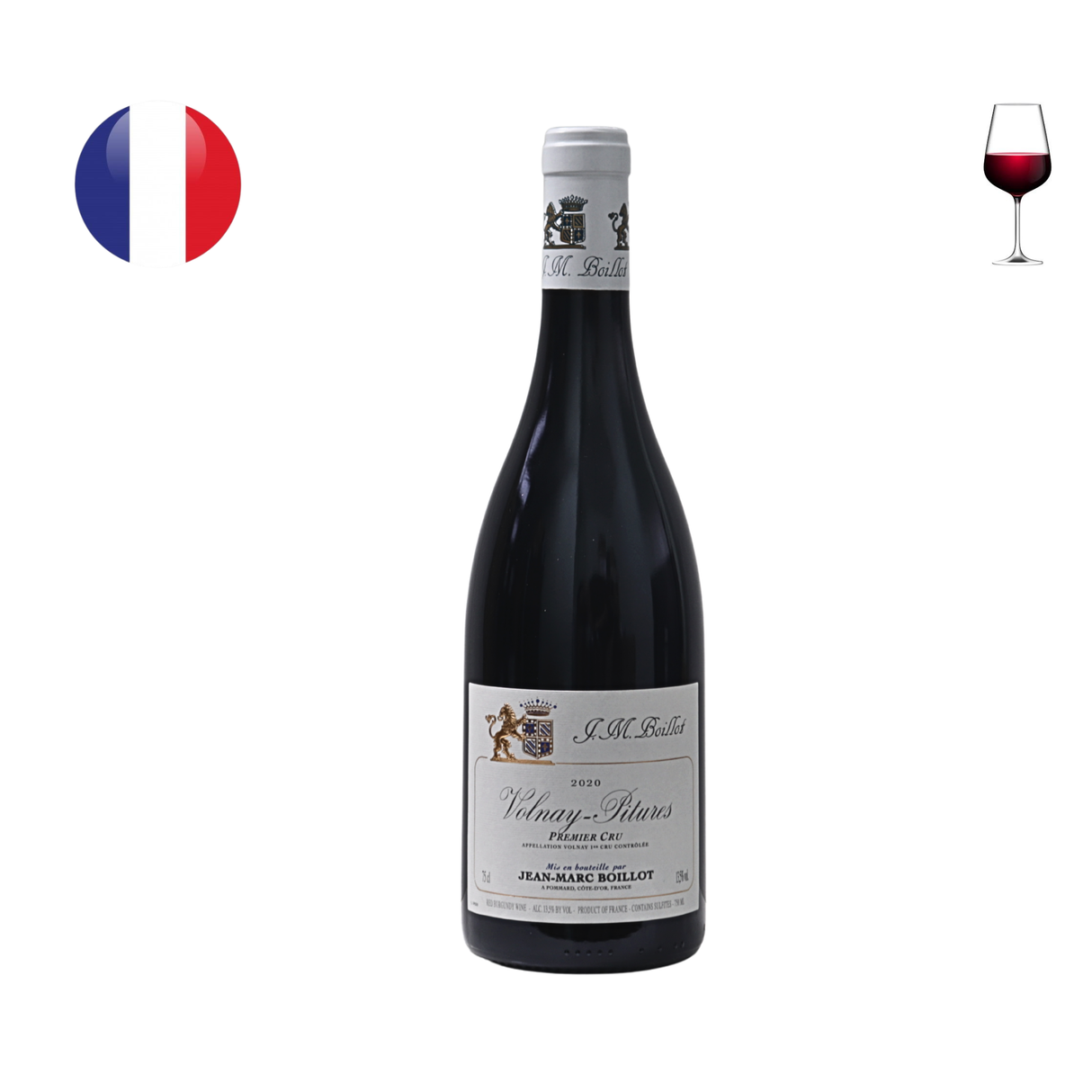 Domaine Jean Marc Boillot Volnay 1er Cru "Pitures" 2020, 750ml